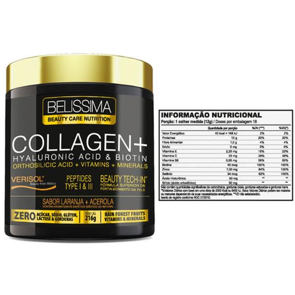 Imagem de Colageno COLLAGEN PLUS 264G - BELÍSSIMA