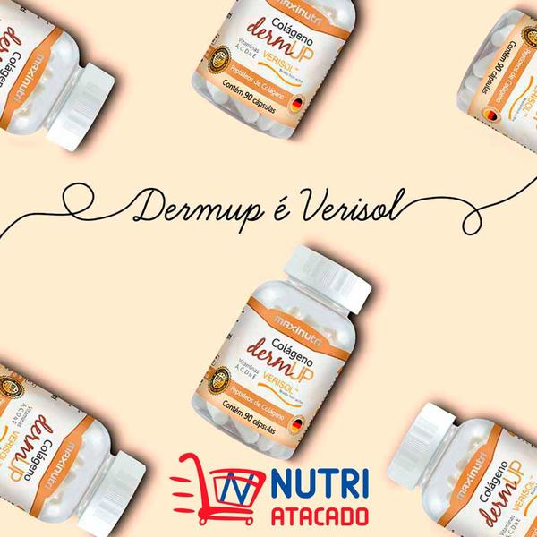 Imagem de Colágeno Dermup Verisol Vitaminas A-C-D-E 90 Cáps Maxinutri