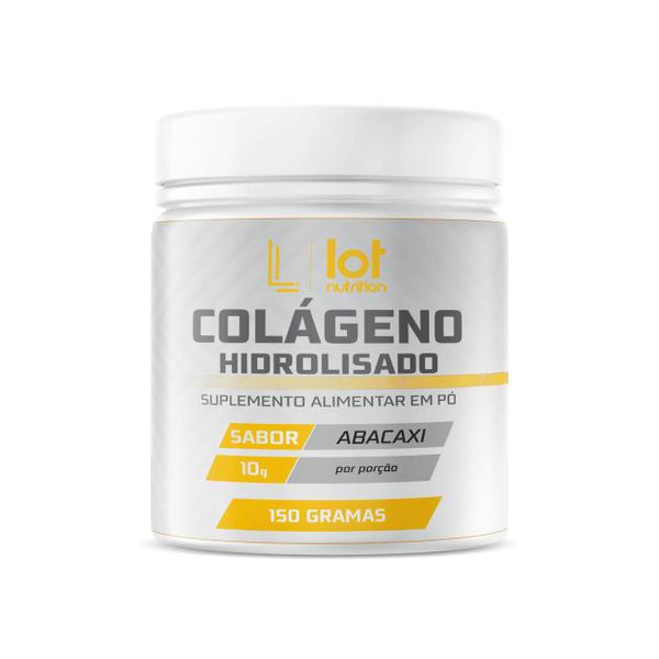 Imagem de Colágeno hidrolisado 150g Lot Nutrition Sabor Abacaxi