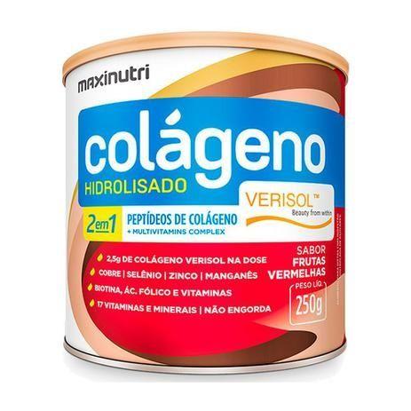 Imagem de Colágeno Hidrolisado 2 em 1 VERISOL (250g) - Sabor: Frutas Vermelhas