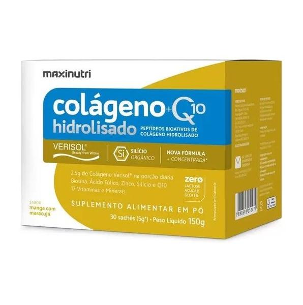 Imagem de Colágeno Hidrolisado 2 em 1 VERISOL + Q10 (30 Sachês de 5g) - Sabor: Manga c/ Maracujá