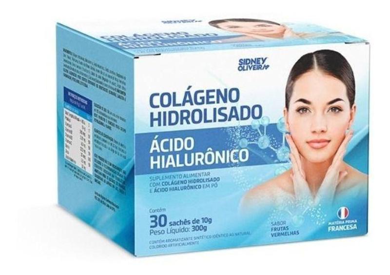 Imagem de Colágeno Hidrolisado 30 Sachês 10g - Sidney Oliveira 300g