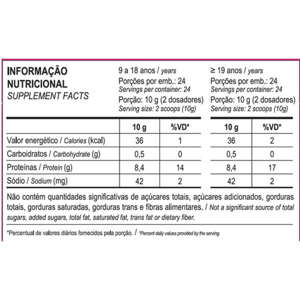 Imagem de Colágeno Hidrolisado em pó 240g Tangerina Max Titanium