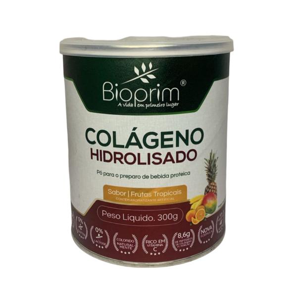 Imagem de Colágeno Hidrolisado Sabor Frutas Tropicais 300g Bioprim