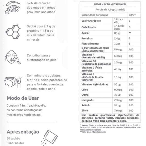 Imagem de Colágeno Hidrolisado Type One Equaliv 30 Saches 4G cada