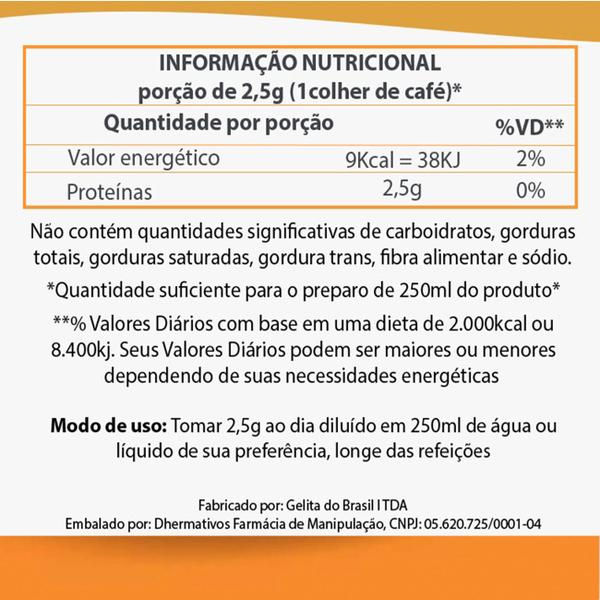 Imagem de Colágeno Hidrolisado Verisol Puro - Pote 100g