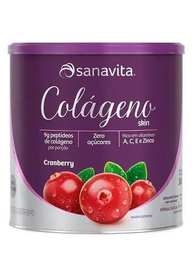 Imagem de Colageno Skin 300g Cranberry - Sanavita