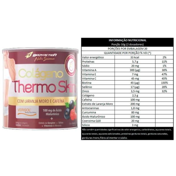 Imagem de Colágeno Thermo Skin 200g - Bodyaction