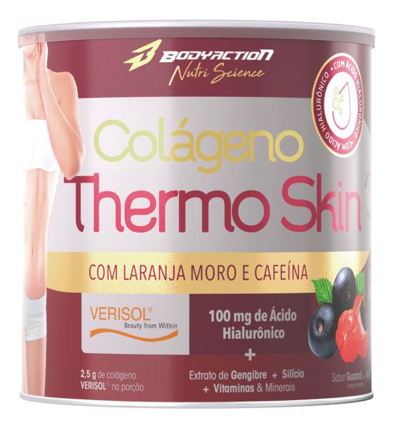 Imagem de Colágeno Thermo Skin 200g Cafeína Laranja Moro Bodyaction