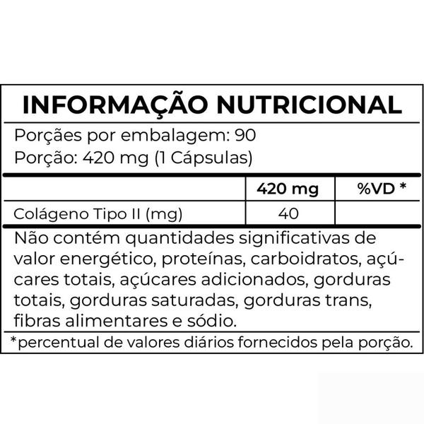 Imagem de Colágeno Tipo 2 Katiguá 90 Cápsulas 40mg