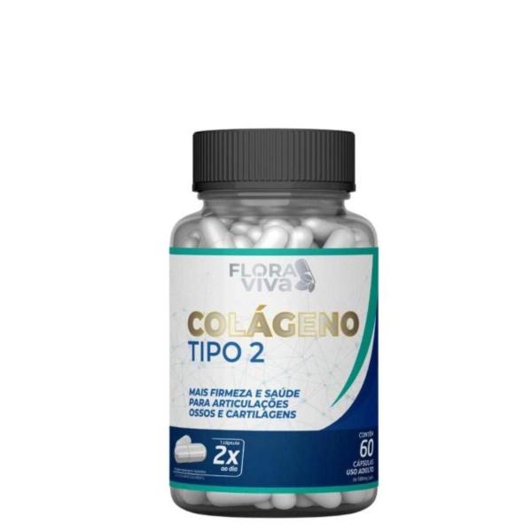 Colágeno Tipo 2 Suplemento De Vitamina 60 Caps Imagem de Colágeno Tipo 2 Suplemento De Vitamina 60 Caps