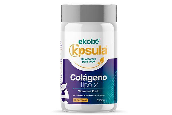 Imagem de Colágeno Tipo II (Colágeno Ultra Concentrado Tipo II) 30Caps de 590mg - Ekobé