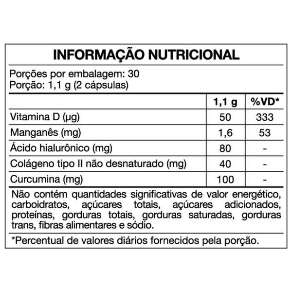 Imagem de Colágeno tipo II Condrigen Curc 60 cápsulas Maxi Nutri - MaxiNutri