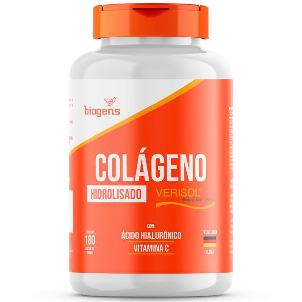 Imagem de Colageno Verisol + Acido Hialurônico + Vit C 180cps, Biogens