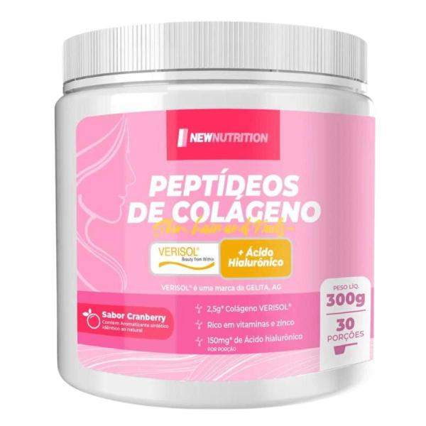 Imagem de Colágeno Verisol com Ácido Hialurônico 300g New Nutrition