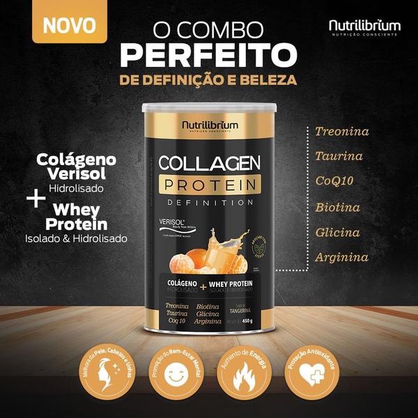 Imagem de Colágeno Verisol Com Whey Protein Definition 450g Nutrilibrium