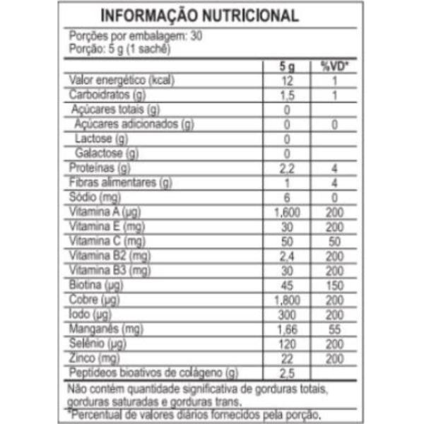 Imagem de Colágeno Verisol vitaminas minerais 30x5g Frutas Tropicais