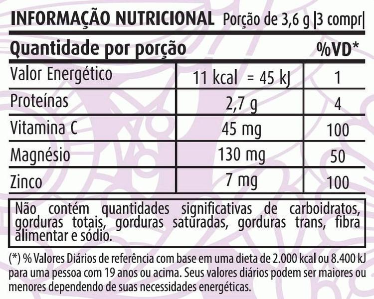 Imagem de Colágeno ZMC 1200mg (90 comprimidos) - Padrão: Único