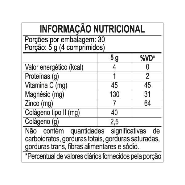 Imagem de Colágeno ZMC Trio Verisol 1250mg 120 Comp Femme ApisNutri