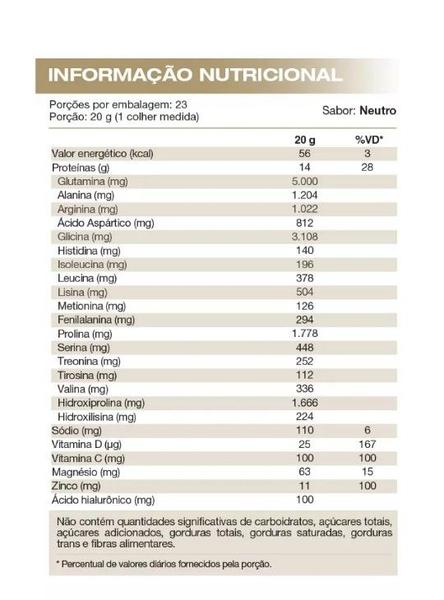 Imagem de Colagentek Protein Colágeno Hidrolisado Neutro Vitafor 460g