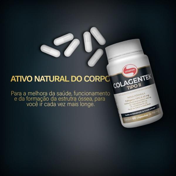 Imagem de Colagentek tipo ii 60 capsulas  vitafor