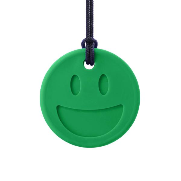 Imagem de Colar Mordedor Smiley Face ARK Therapeutic - XXT Extra Duro - Verde Floresta/Escuro