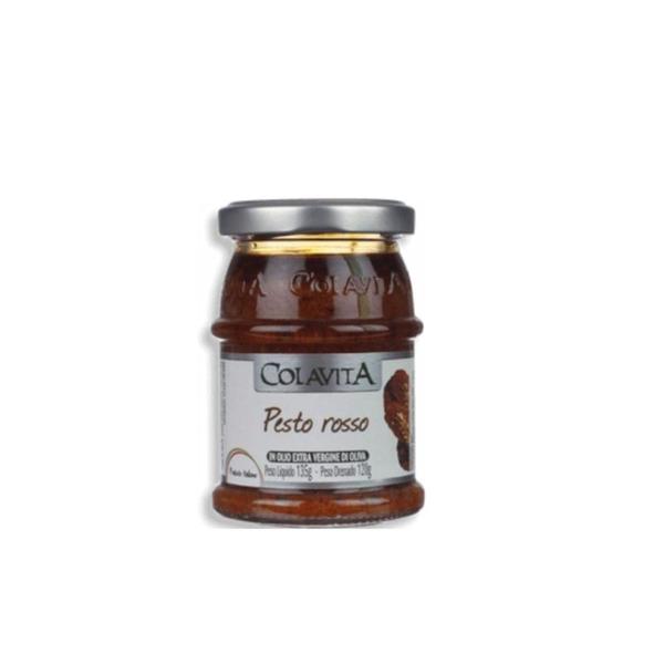 Colavita Molho Pesto Rosso 135G Imagem de Colavita Molho Pesto Rosso 135G