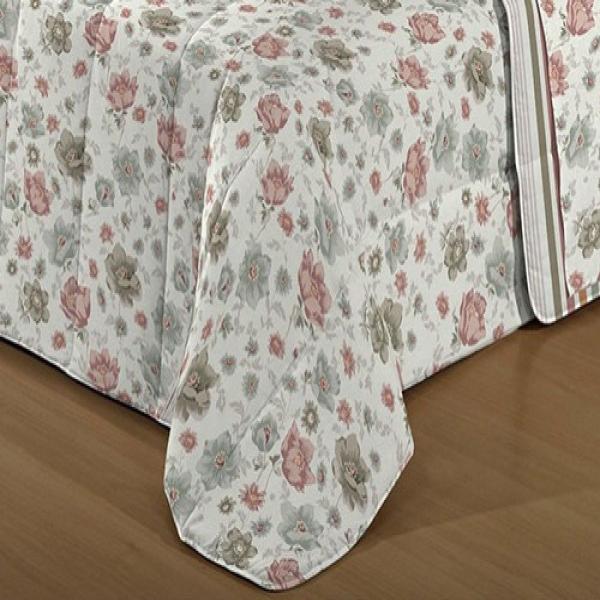 Imagem de Colcha Avulsa Dupla Face Estampada Queen 2,10 X2,30 - Camesa