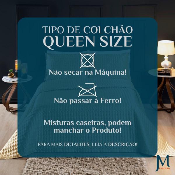 Imagem de Colcha Bouti Queen Size Romantic 03 Peças Matelado