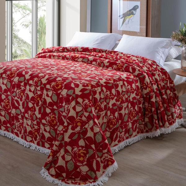 Imagem de Colcha Casal Chenille Canelada Jolitex 220x240 cm