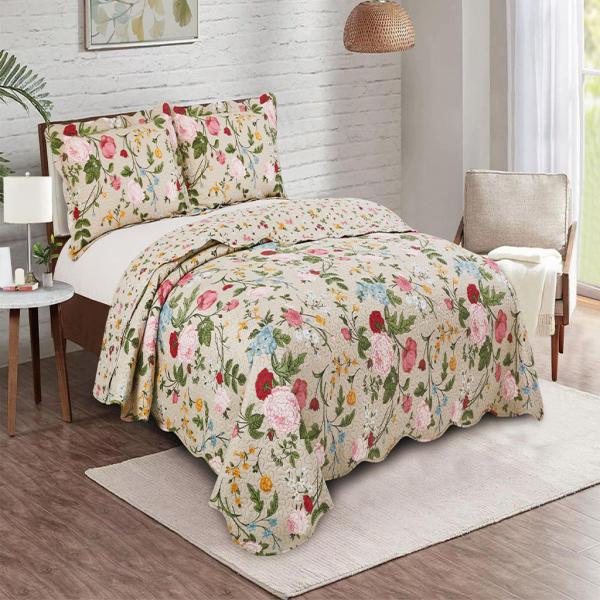 Imagem de COLCHA EVOLUTION PATCHWORK CASAL 220x240 GASTONIA CAMESA