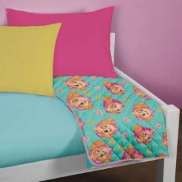 Imagem de Colcha Vira Almofada Lepper Infantil Aconchegante Personagens Decoração Cama Criança