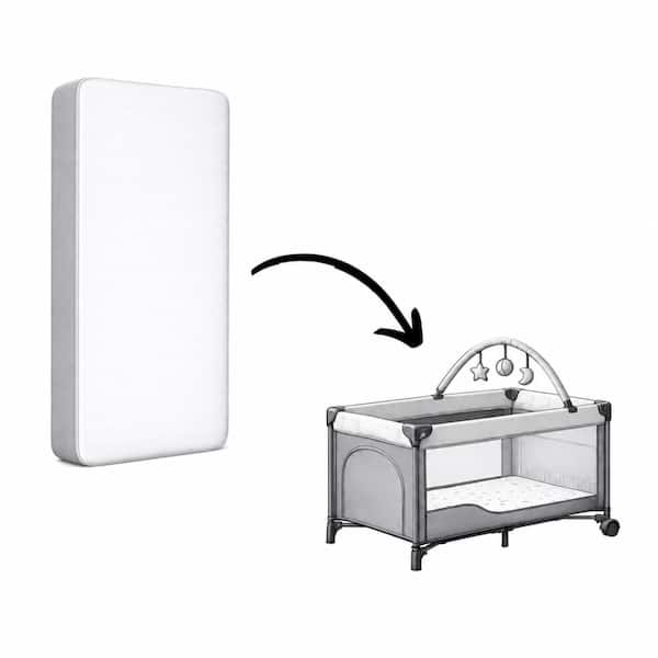 Colchão 7x120x60cm Para Berço Portátil Chiqueirinho Rayo Impermeável Antialérgico Conforto e Maciez - Somnus Colchões Colchão 7x120x60cm Para Berço Portátil Chiqueirinho Rayo Impermeável Antialérgico Conforto e Maciez - Somnus Colchões