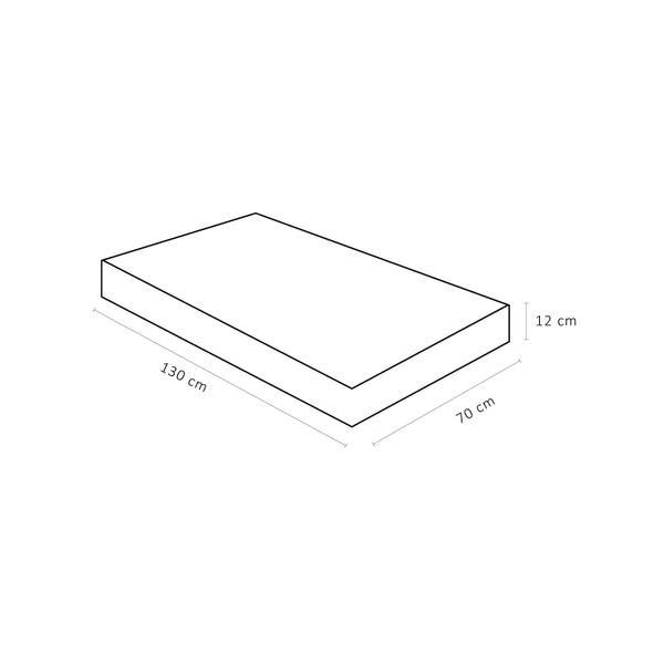 Imagem de Colchão Baby Light D18 12x70x130 - Espuma D18 Selada, antialérgico e antiácaro - Ortobom