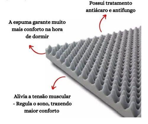 Imagem de Colchão Caixa De Ovo Anti-escaras D20 Ortobom Casca De Ovo 