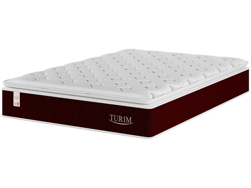 Colchão Casal Plumatex de Mola Ensacada - 28x138x188cm Turim Colchão Casal Plumatex de Mola Ensacada - 28x138x188cm Turim