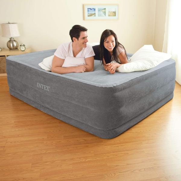 Imagem de Colchão de ar Intex Comfort Plush Elevated Dura-Beam Queen Size