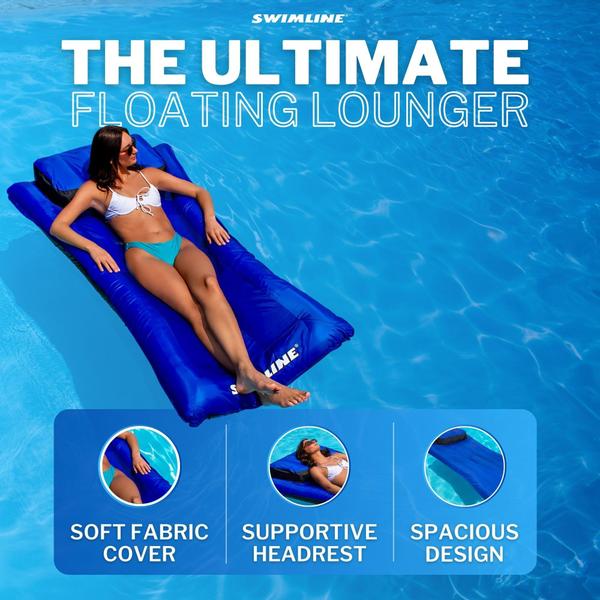 Imagem de Colchão flutuante de piscina Swimline Original 9057 para adultos e crianças