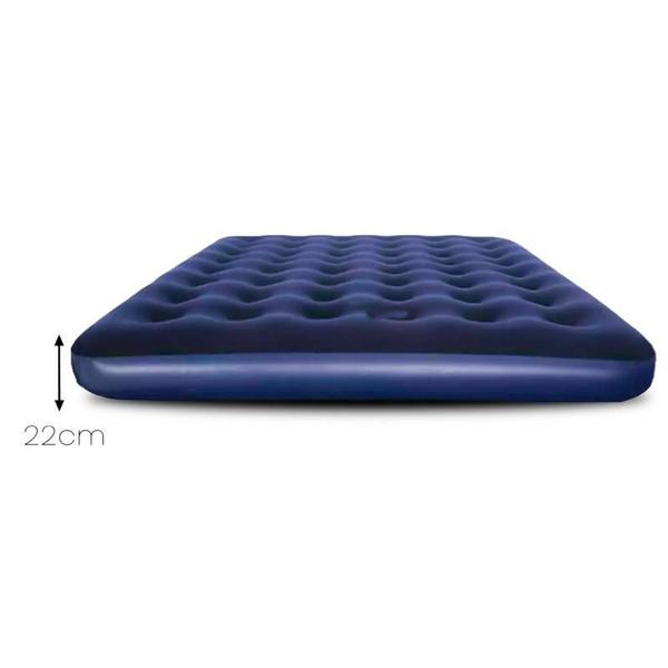 Imagem de Colchão Inflável Casal 191X22X137Cm Queen Cama Resistente