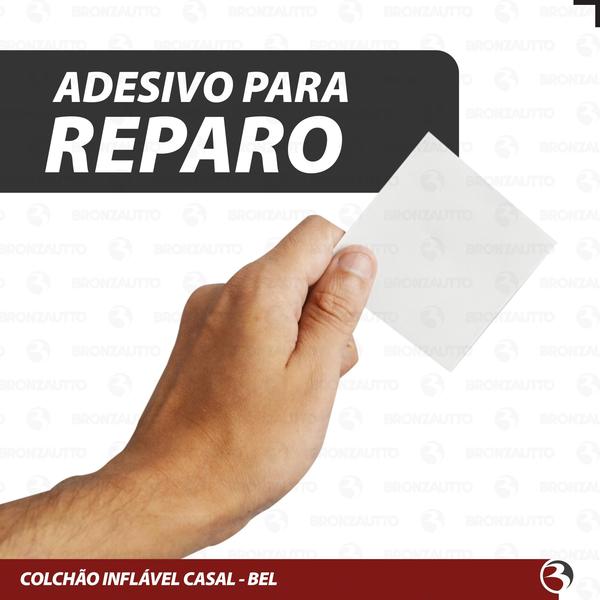 Imagem de Colchão Inflável Casal 300kg Resistente Bel Deluxe Preto