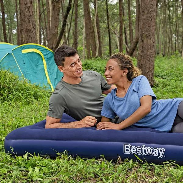 Imagem de Colchão Inflável Casal Camping Praia 300 kg Bestway