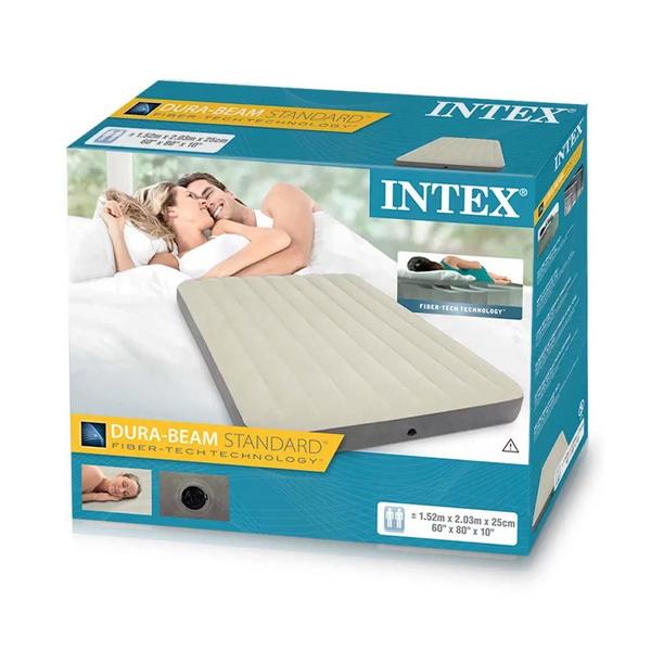 Imagem de Colchao Inflável Casal Single High Dura Beam Queen Intex