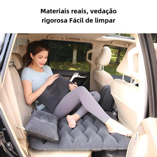 Imagem de Colchão Inflável de Viagem Universal - Para Carro, Cama, Sofá e Camping