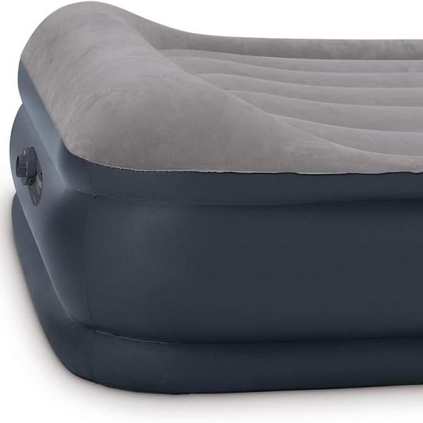 Imagem de Colchão inflável duplo plus deluxe pillow rest queen intex