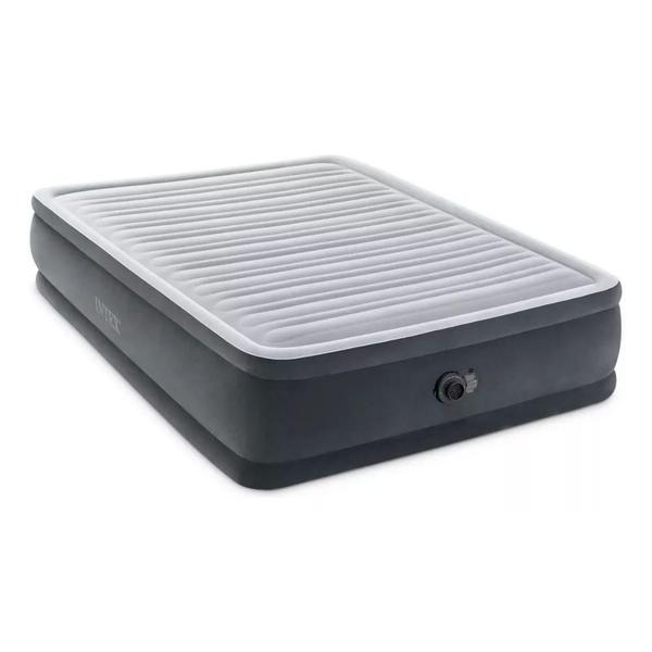 Colchão Inflável Intex Casal Queen Comfort Bomba Elétrica Imagem de Colchão Inflável Intex Casal Queen Comfort Bomba Elétrica