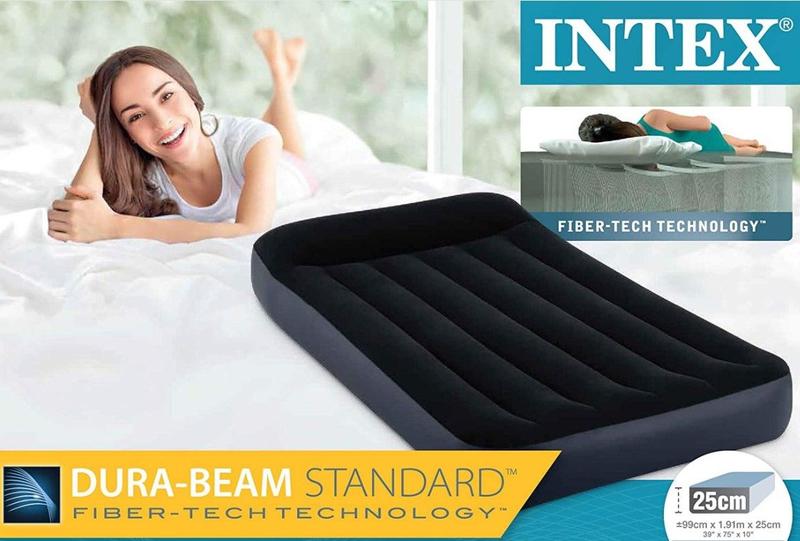 Imagem de Colchão Inflável Solteiro Intex Pillow Rest 64141