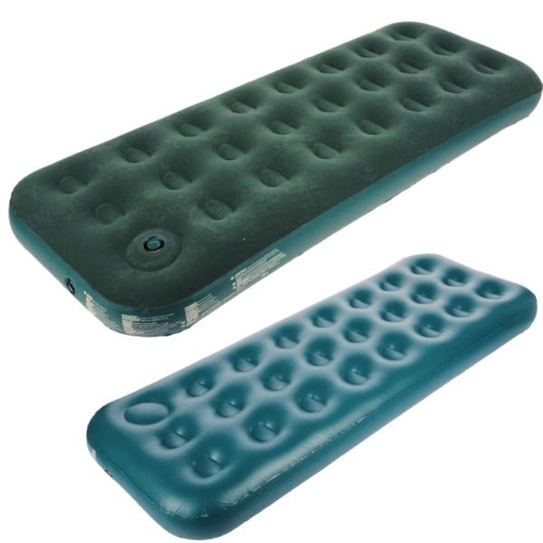 Colchao Inflavel Solteiro Kala com Inflador de Pe Cor Verde Camping Pesca Imagem de Colchao Inflavel Solteiro Kala com Inflador de Pe Cor Verde Camping Pesca