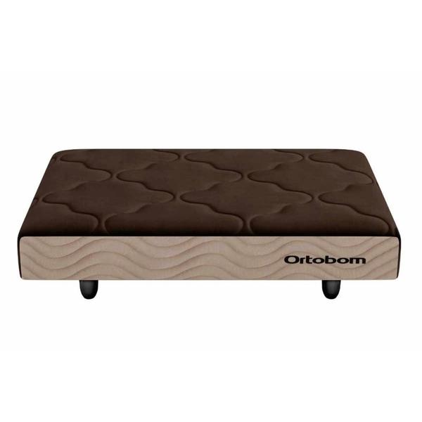Colchão PET Cachorro / Gato Grande Ortocamapet Bege (80x100x13) - Ortobom