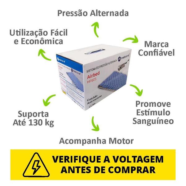 Imagem de Colchão Pneumático Antiescaras Airbed Montserrat 127V