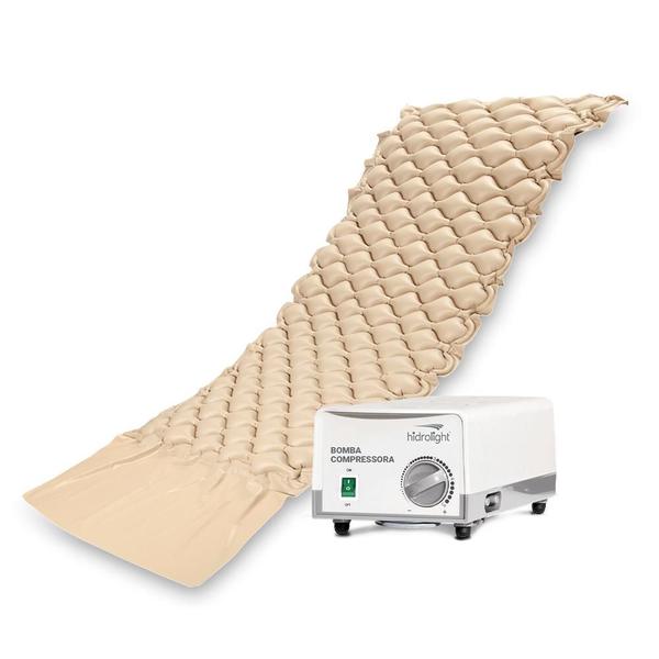 Colchão Pneumatico para Tratamento de Feridas para Idosos e Acamados até 120kg - Hidrolight Imagem de Colchão Pneumatico para Tratamento de Feridas para Idosos e Acamados até 120kg